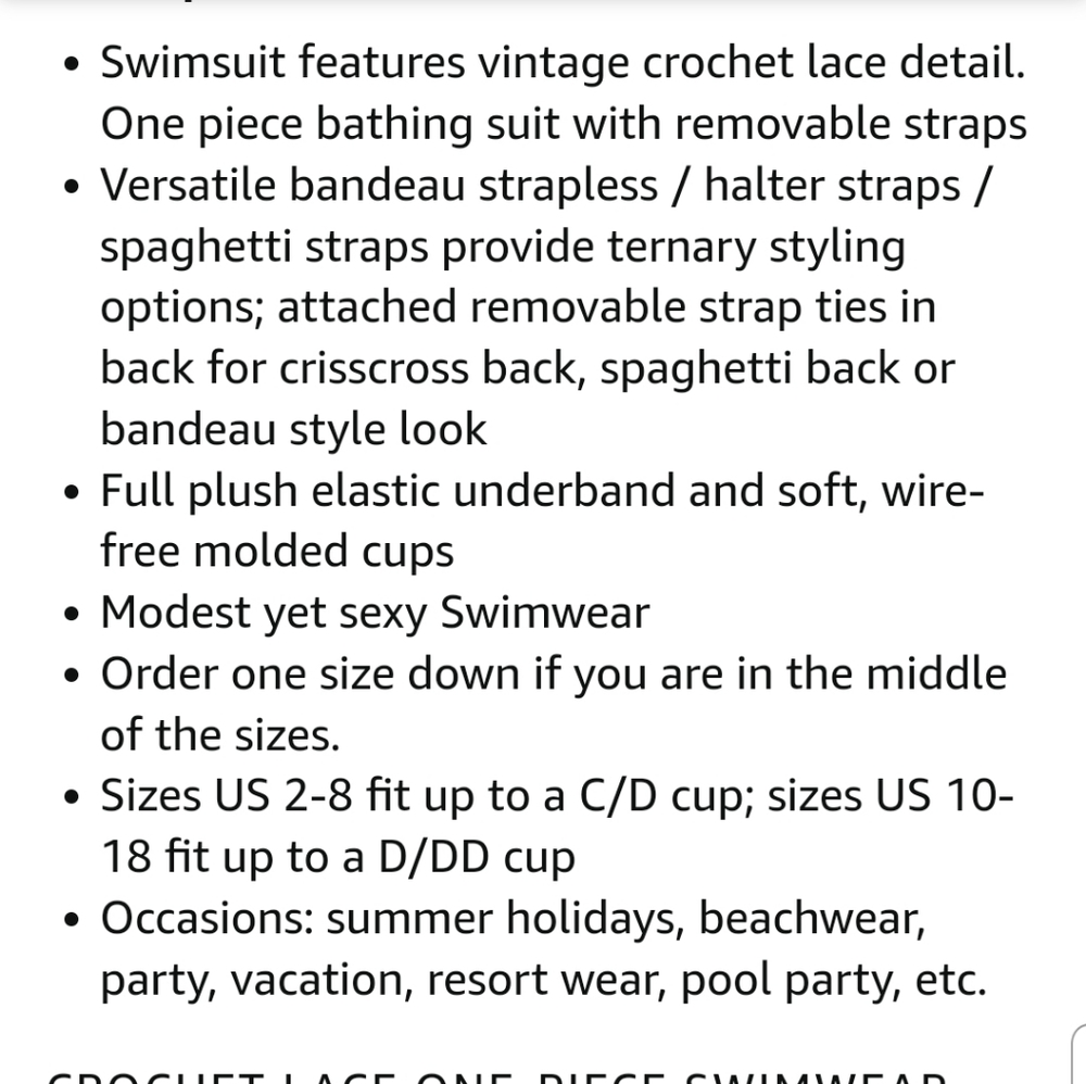 LookBook Crochet One Piece - Picture 6 of 6